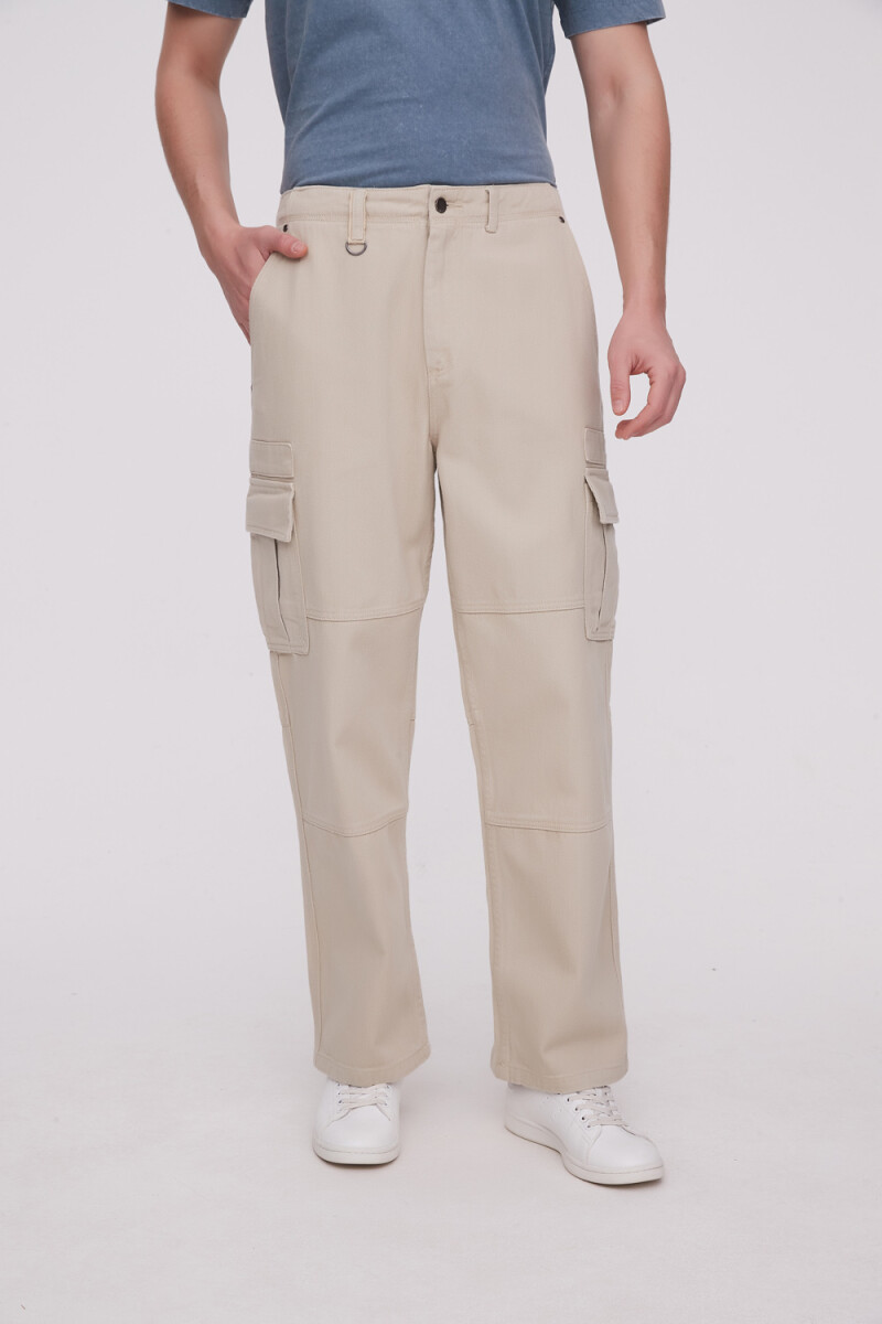 Pantalon Tricario - Caqui 