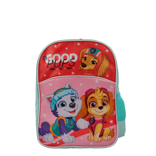 Mochila Paw Patrol Good Rosado - Rojo - Verde Agua