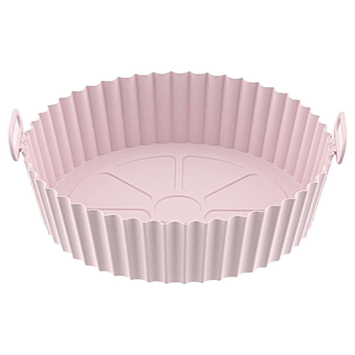 BANDEJA DE SILICONA PARA FREIDORA 20*17*5CM - ROSA 