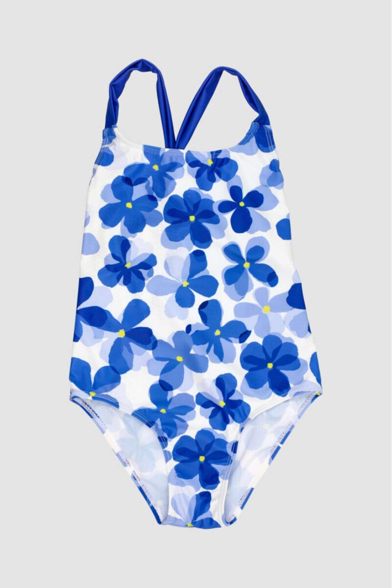 Malla navy 6-14a - Navy bouquet 