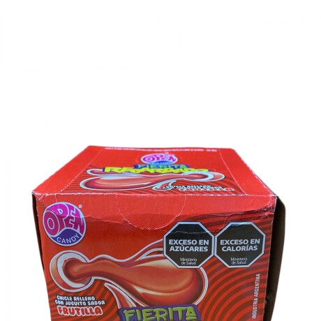 Chicle Fierita Recargado x50 Frutilla