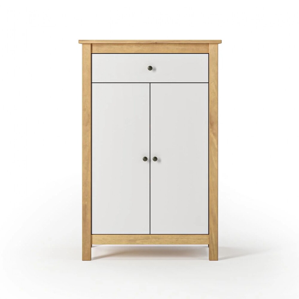Zapatera 2 Puertas 1 Cajón - Mari Blanco