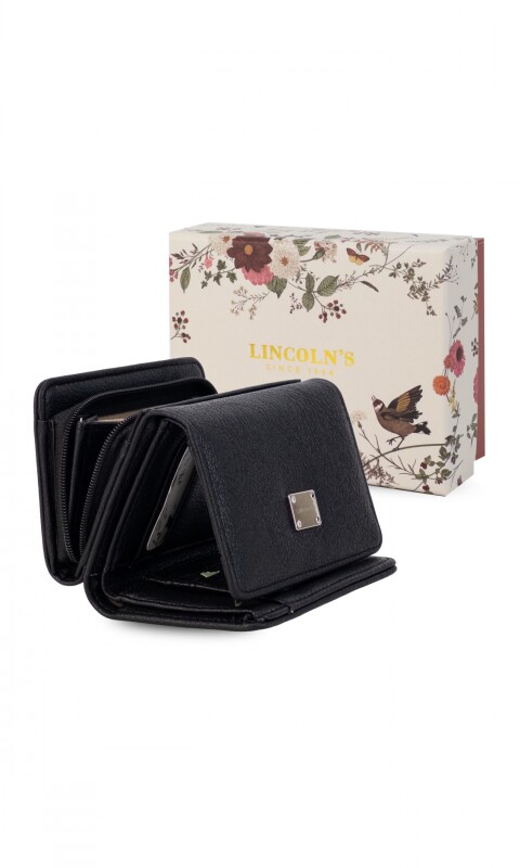 BILLETERA LIRIO NEGRO