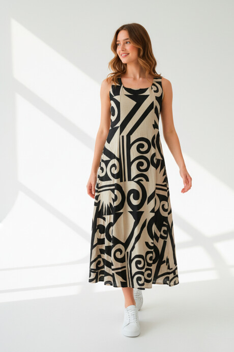 Vestido Rava Estampado 1