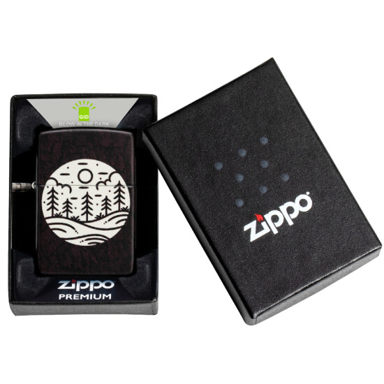 Encendedor ZIPPO 46287 C/Diseño Negro 0