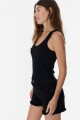Musculosa Perla Negro