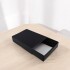 Caja 13 tipo caja fosforo 10x14x3 cm. NEGRO