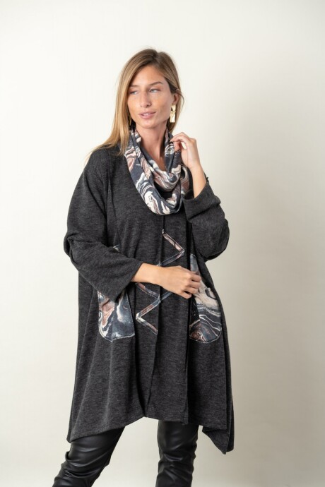 BUZO LOVE Gris
