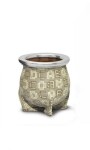 MATE DE CERÁMICA CHICO DELTA LETRAS