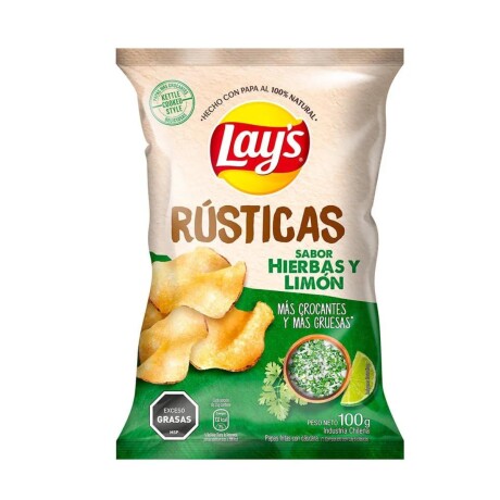 Papas Fritas Lays Rústicas Hierbas Limón 001