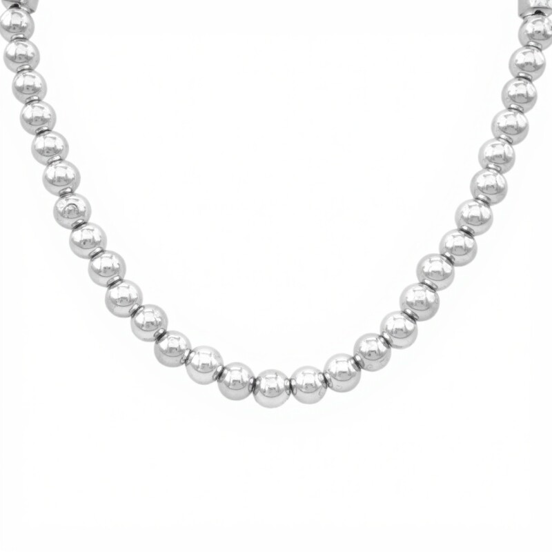 Cadena Bolas-Plata 925-Sin Piedra-CD3410 sinpiedra