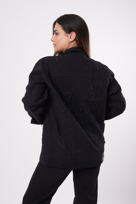 CHAQUETA STREET BIG GALAXY Negro