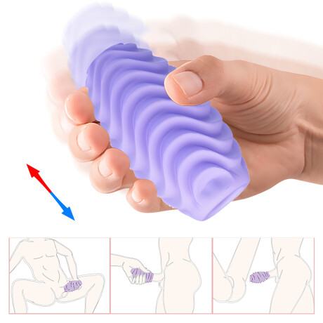 Masturbador Reeversible Pretty Love Romantic Purpura Masturbador Reeversible Pretty Love Romantic Purpura