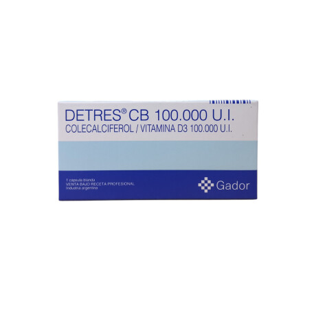 Detres CB 100.000 U.I x 1 cápsulas 001