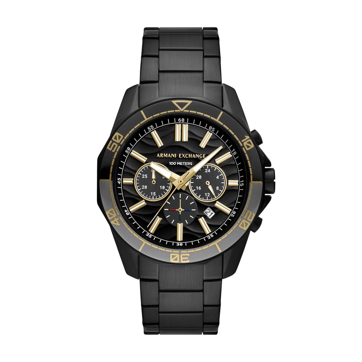 Reloj Armani Exchange Fashion Acero Inoxidable Negro 