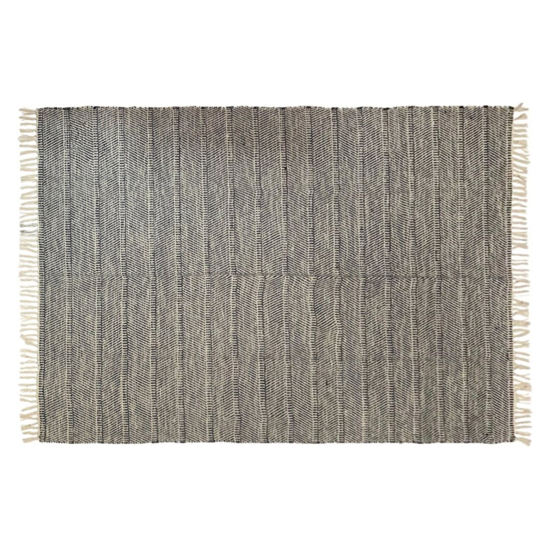 ALFOMBRA 170X250CM JASPEADO FLECOS NATURAL Y NAVY ALFOMBRA 170X250CM JASPEADO FLECOS NATURAL Y NAVY