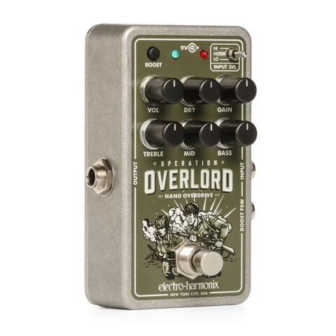 ELECTRO HARMONIX NANO OPERATION OVERLORD Pedal Overdrive ELECTRO HARMONIX NANO OPERATION OVERLORD Pedal Overdrive