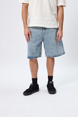 BERMUDA ROLO AZUL CLARO JEAN