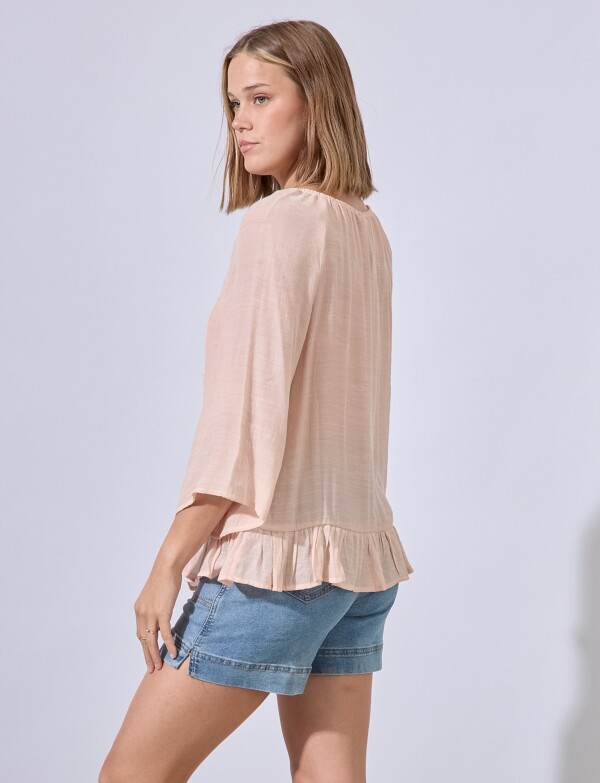 Blusa Crochet ROSA