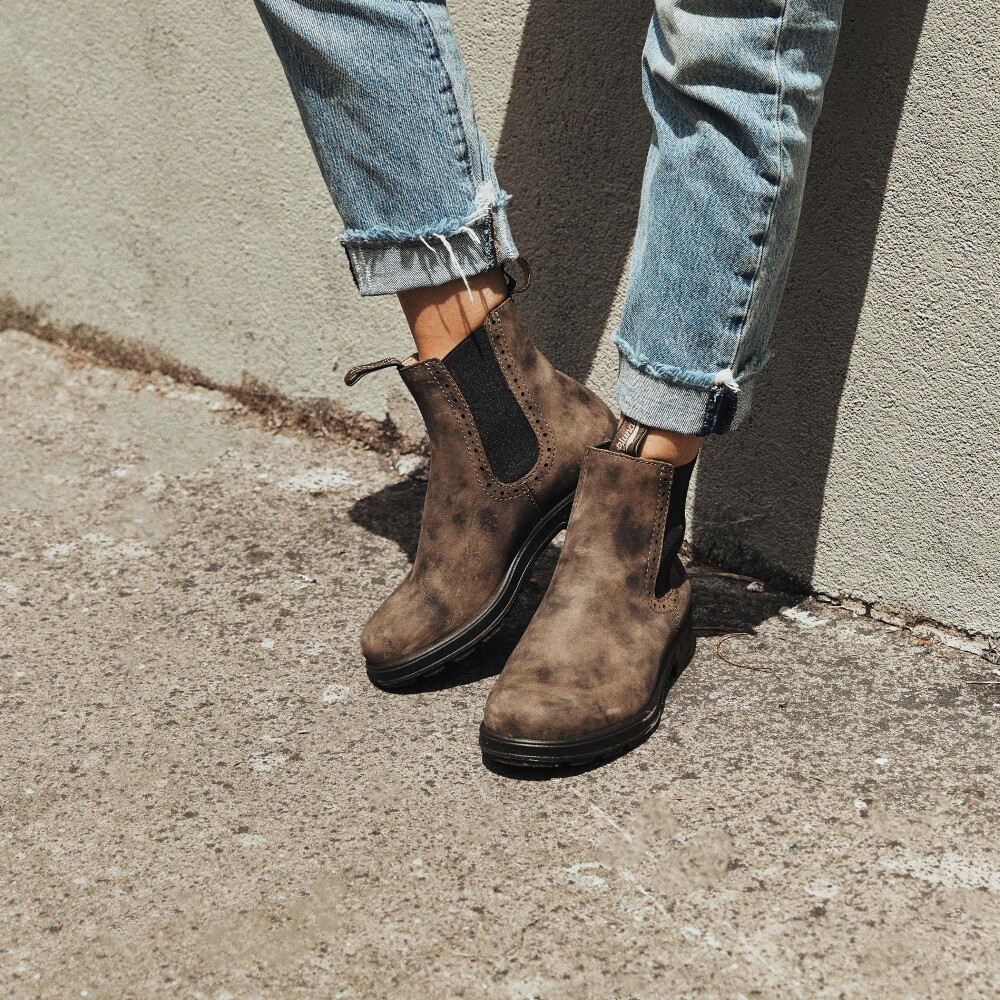 High Top Boots - Rustic Brown High Top Boots - Rustic Brown