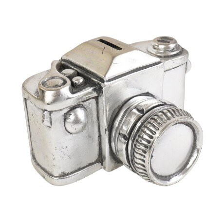 Alcancia de ceramica con forma de camara de fotos vintage Alcancia de ceramica con forma de camara de fotos vintage