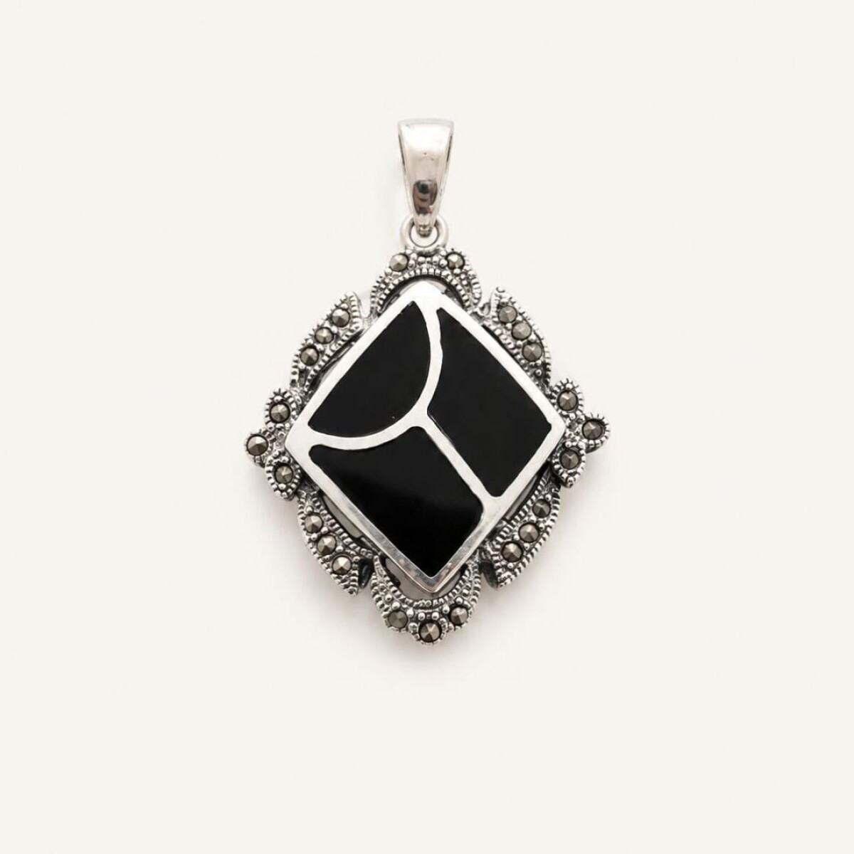 Dije Onix - Plata 925 