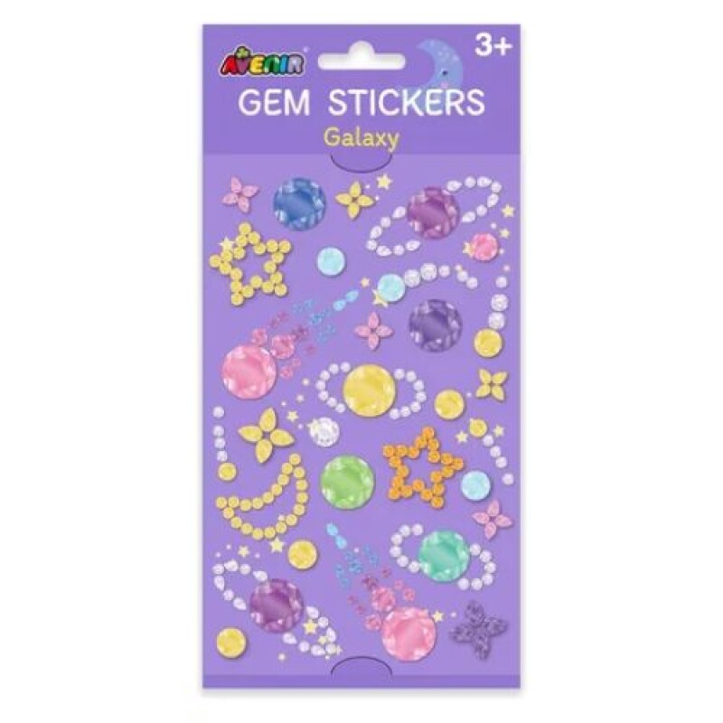 Gem Stickers- Galaxy Gem Stickers- Galaxy