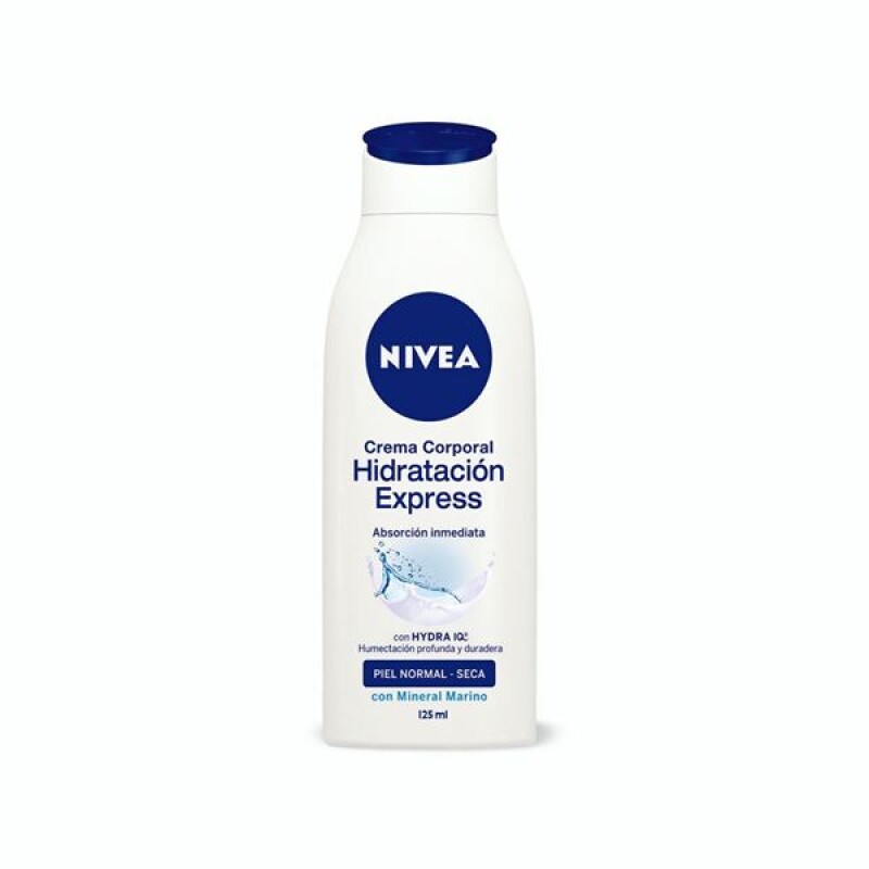 NIVEA BODY HIDRATACION EXPRESS 125 ML - crema corporal hidratante 5 en 1 blanca NIVEA BODY HIDRATACION EXPRESS 125 ML - crema corporal hidratante 5 en 1 blanca