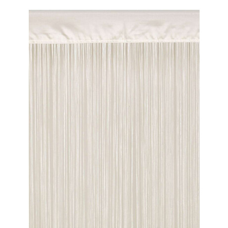 Cortina De Hilos Yxlan 1X90X245 Crema