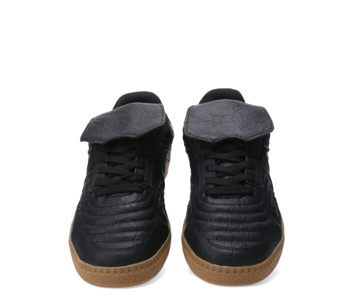 Championes de Mujer Miss Carol MALTESE acordonado con diseño de pespuntes Negro