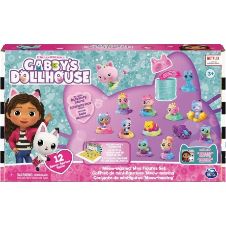 Set de Mini Figuras Gabbys Dollhouse 36216 Meow-mazing 001