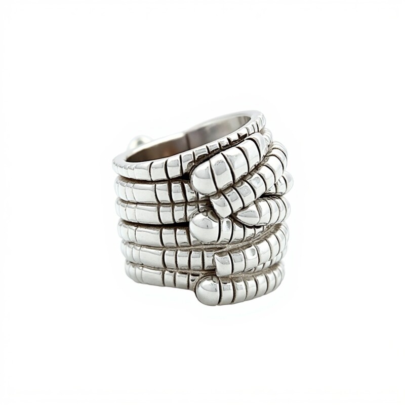 Anillo Entrelazado-Plata 925 Inflada-Sin Piedra-AN3131 sinpiedra