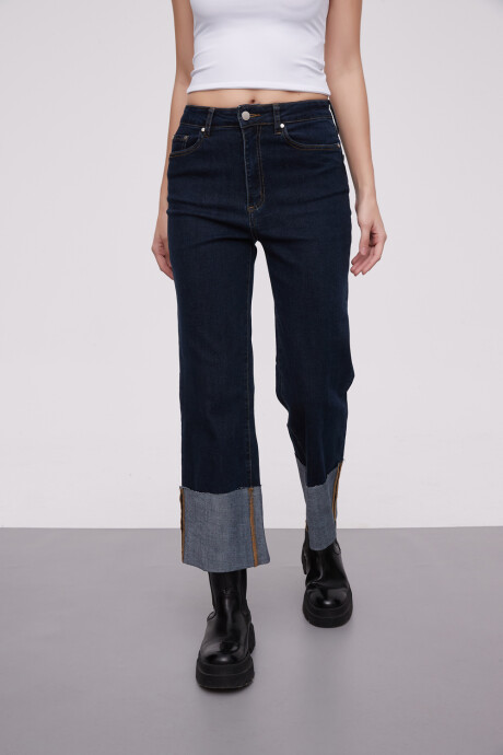Pantalon Lilins Azul Indigo