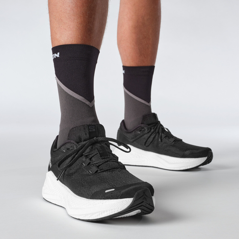 Zapatillas Running Aero Glide Hombre Black/white