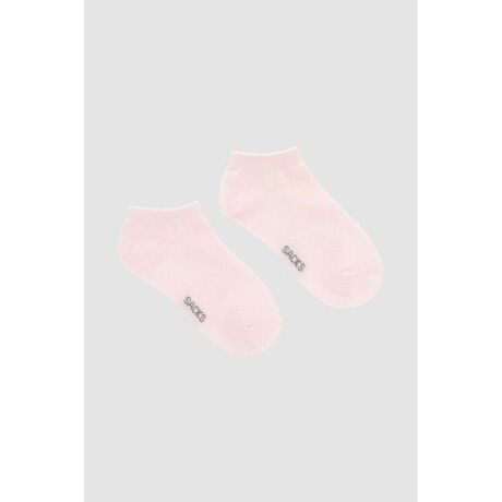 Medias ciclista lisas Rosa bebe