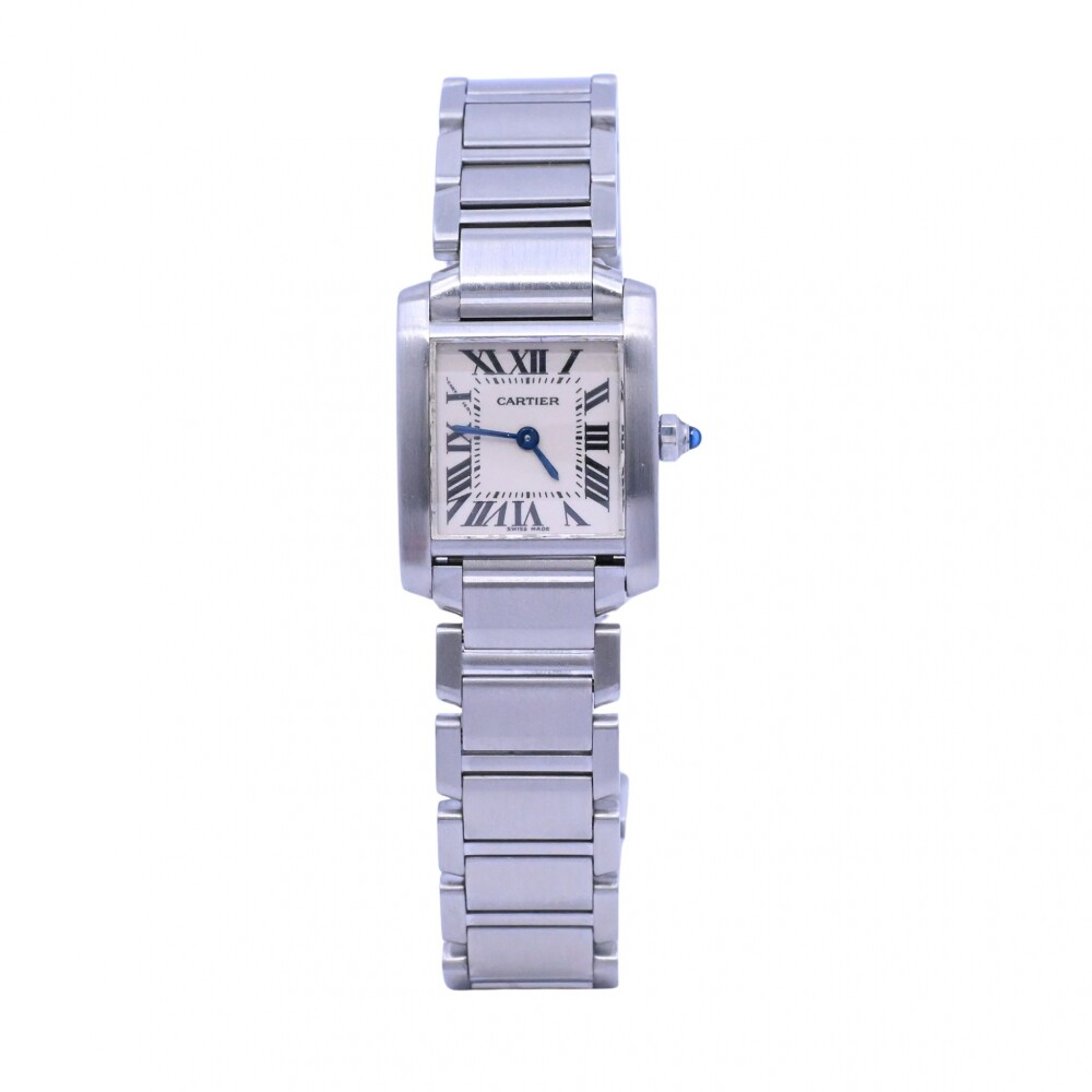 Cartier Tank Francaise modelo 2384 quartz de acero. Cartier Tank Francaise modelo 2384 quartz de acero.