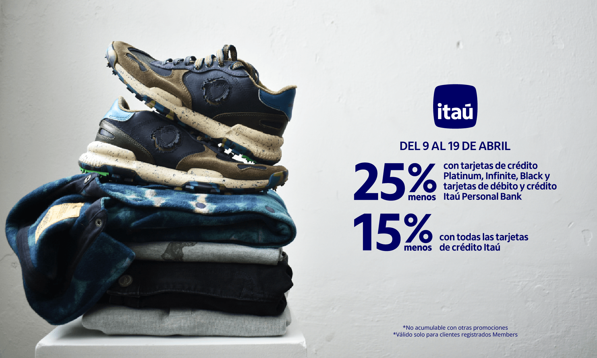 ropa de invierno, Itaú moda, descuento