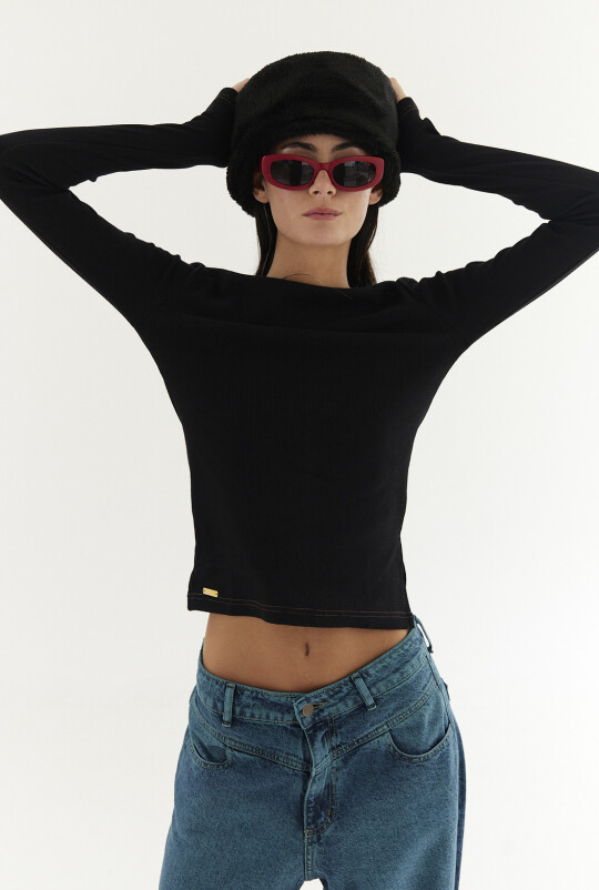 Remera Bree Negro