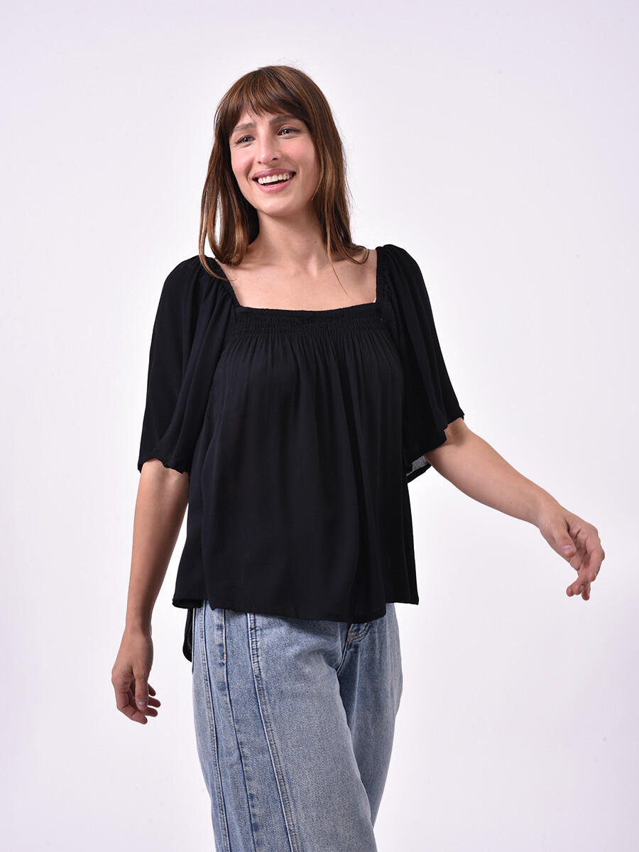 BLUSA CATA - NEGRO 