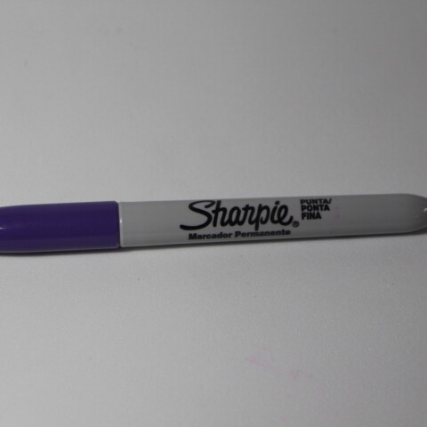 MARCADOR SHARPIE FINO AZUL