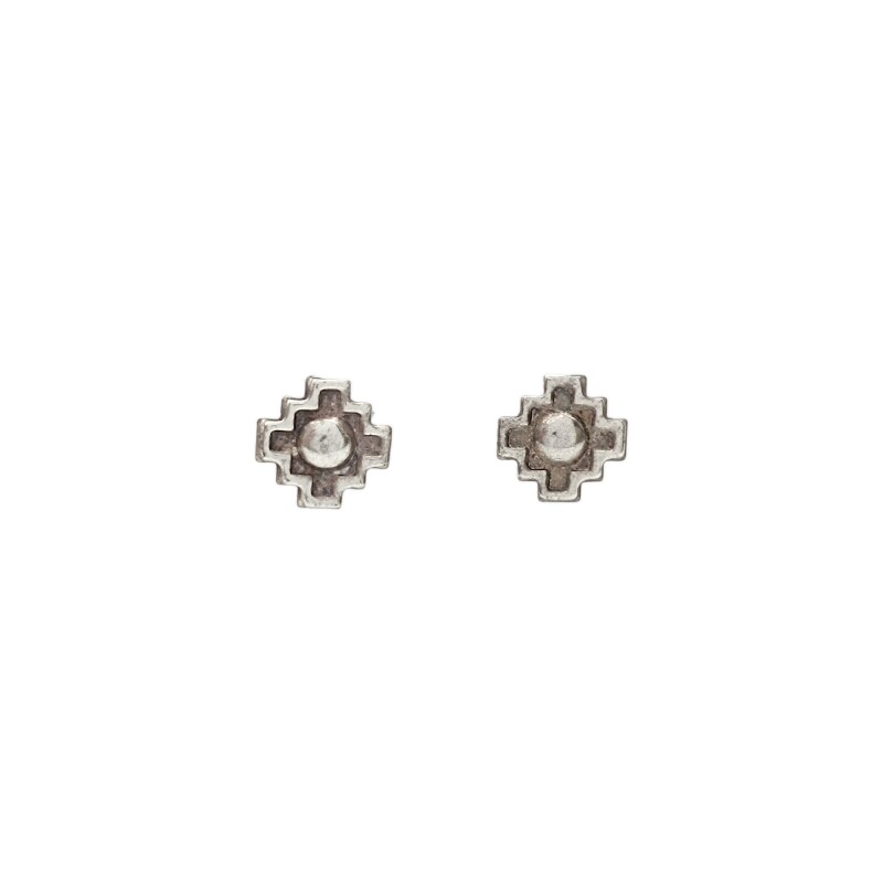 Abridores bebe Cruz pampa - Plata 925 - Sin Piedra - AB3011 Sinpiedra