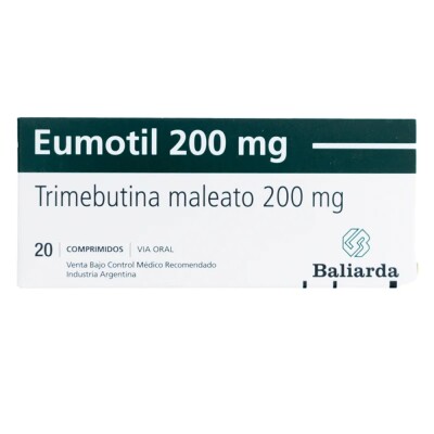 Eumotil 200 Mg. 20 Comp. Eumotil 200 Mg. 20 Comp.