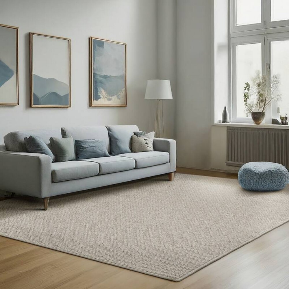 Alfombra Moderna Atratto | 1,50x2,00 m Areia Cinza