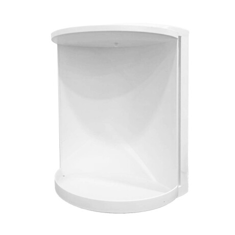 Estante Esquinero Organizador Botiquin Ducha Baño Blanco