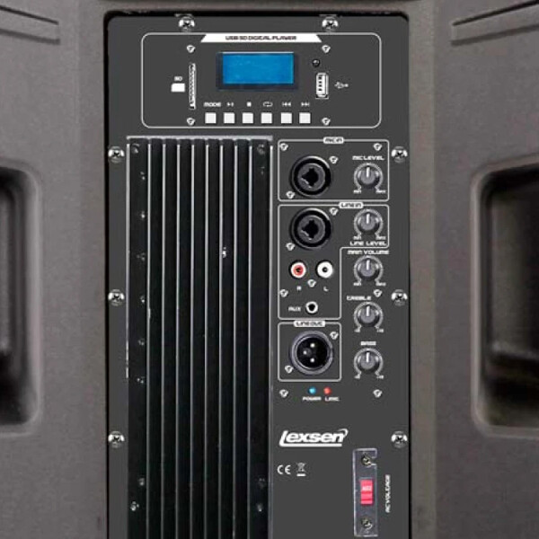 Parlante Lexsen Pro Psf15ahbt 15" De Outlet OLT PARLANTE ACTIVO LEXSEN PRO PSF15AHBT