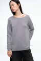 SWEATER BASE Gris