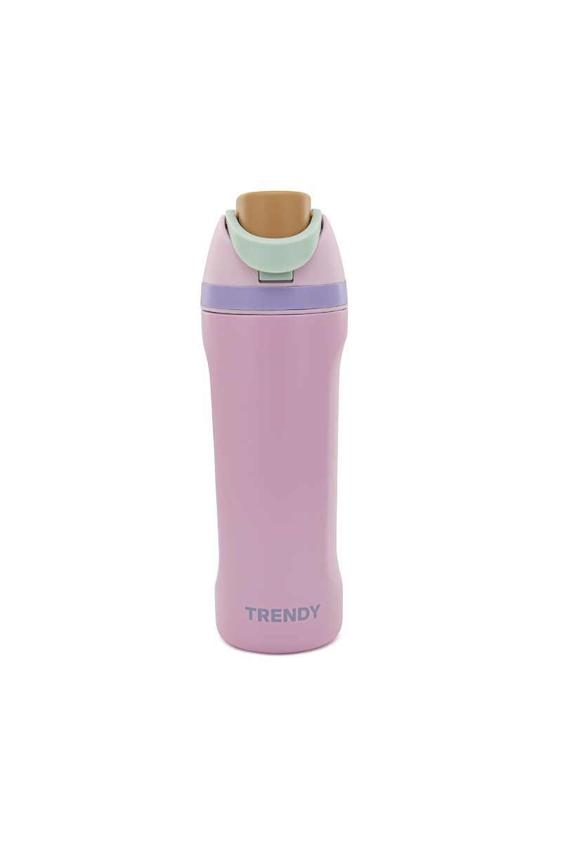 Botella Termica Trendy 600 ML - Rosado 