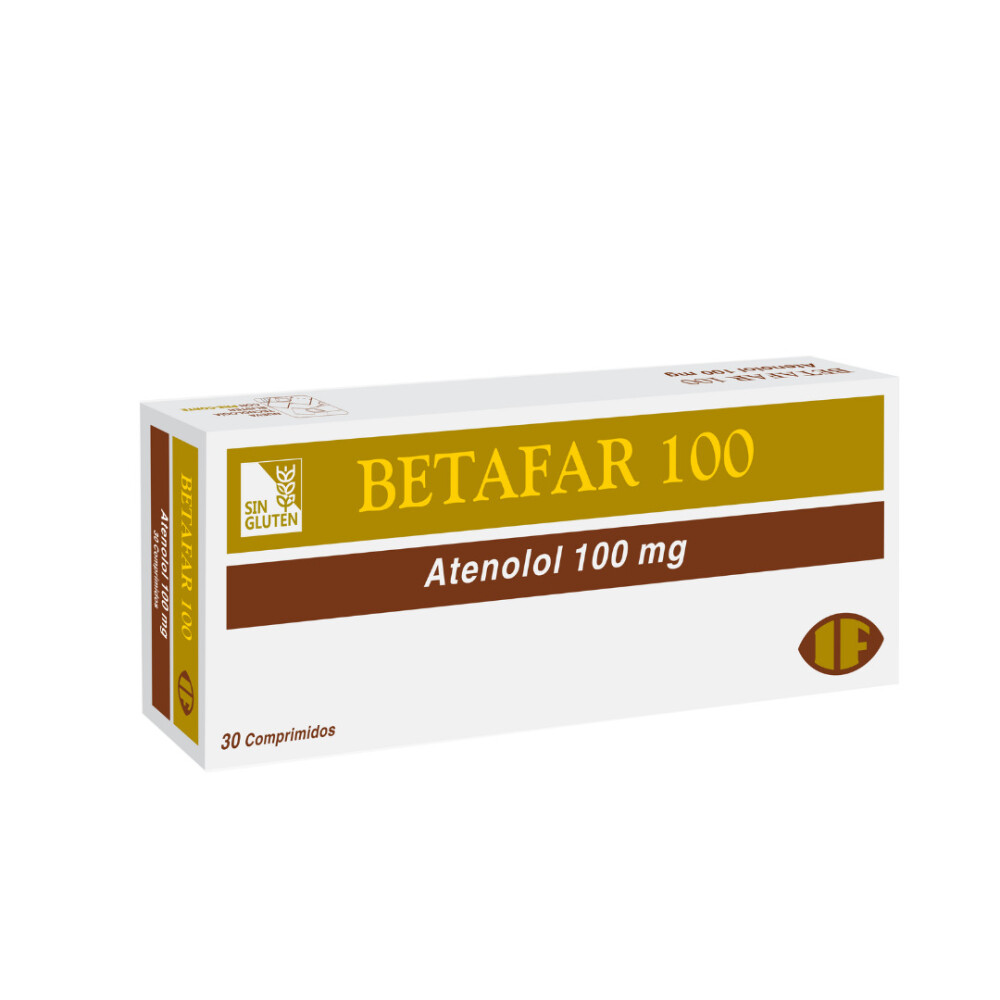 BETAFAR 100 MG CJ X 30 COMP. única