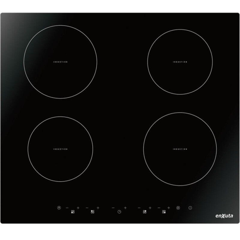 ANAFE DE EMPOTRAR DE INDUCCIÓN CON 4 HORNALLAS ENXUTA ANAFE DE EMPOTRAR DE INDUCCIÓN CON 4 HORNALLAS ENXUTA