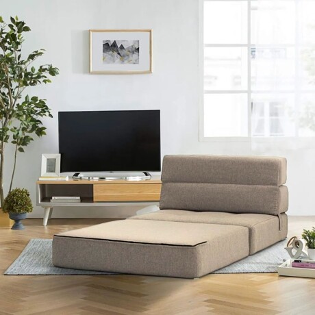 Sillón cama individual Lumax Oster en caja compactado Beige